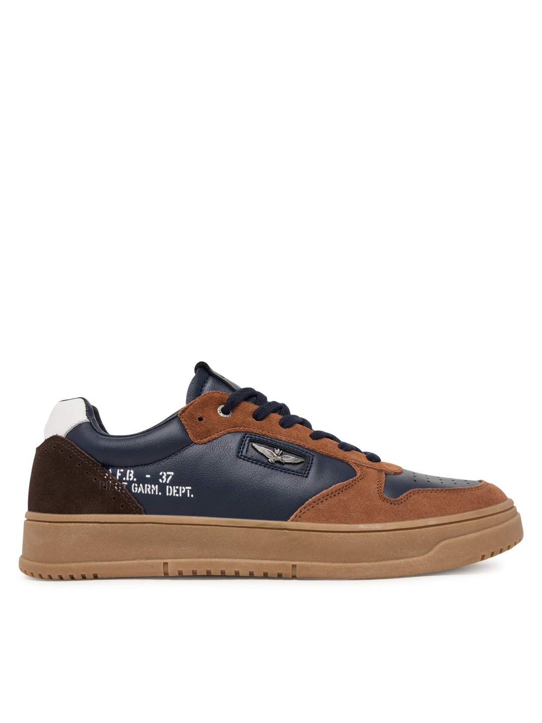 Sneakersy Aeronautica Militare 252SC0235UPL00244 Tmavomodrá